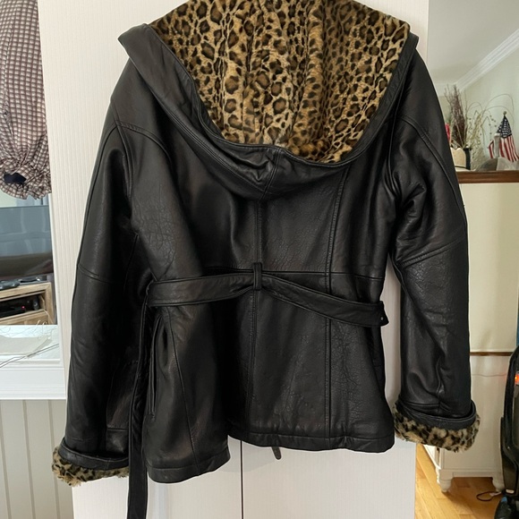 Leather Coat Small - Picture 2 of 4